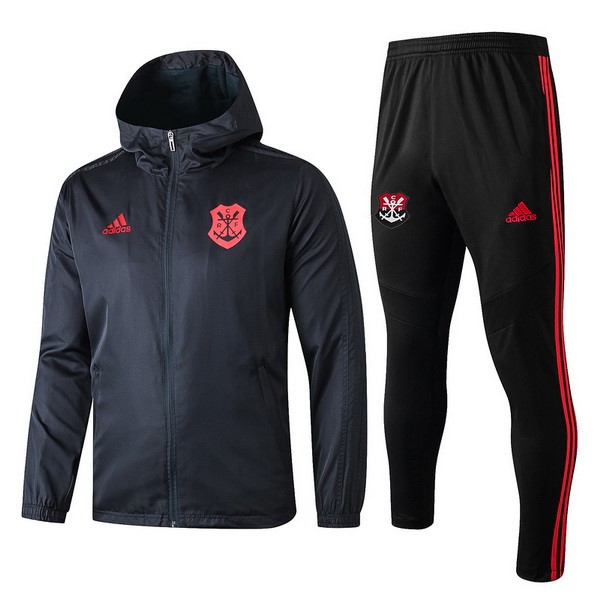 Rompevientos Flamengo Conjunto Completo 2019/20 Negro Rojo